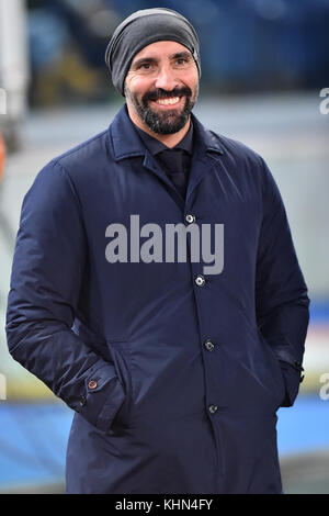 Roma, Italia. Xix nov, 2017. Roma 18-11-2017 stadio olimpico di lega di serie a roma lazio nella foto monchi foto fotografo01 credit: indipendente Agenzia fotografica/alamy live news Foto Stock