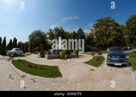 Yerevan, Armenia - 05 agosto 2017: noy (ararat) brandy Fabbrica e Museo visita con degustazione congac Foto Stock