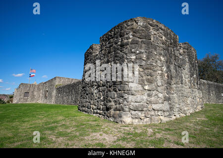 Presidio la bahia del Texas meridionale fort Foto Stock