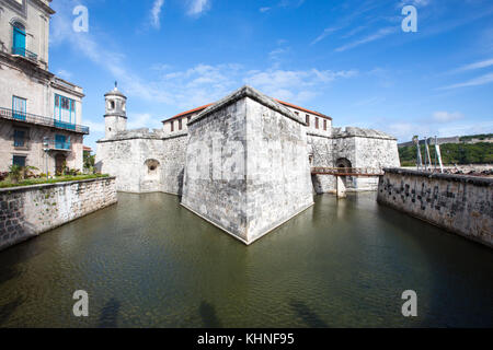 Castillo de la Real Fuerza, Havana, Cuba Foto Stock