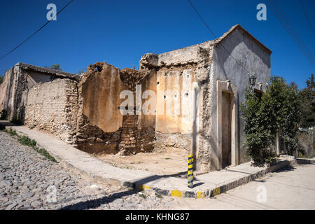 Minerali pozos de abbandonato città mineraria messico Foto Stock