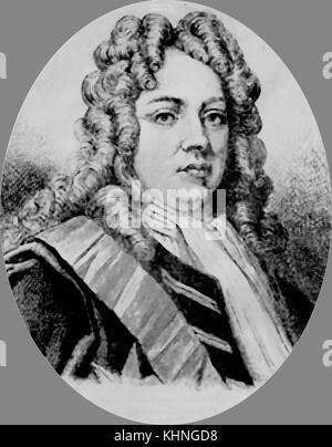 Un 1901 ritratto di Sir Robert Walpole Robert Walpole (1676-1745), primo Earl of Orford, KG, KB, PC ( Primo Ministro di Inghilterra e il Cancelliere dello scacchiere) Foto Stock