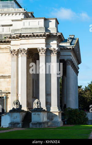 Il Fitzwilliam Museum Trumpington Street, Cambridge, Inghilterra, Regno Unito Foto Stock