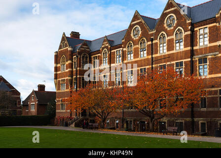 La Casa Del nord di Leys school, uno di Inghilterra del premier scuole indipendenti. Cambridge, Inghilterra, Regno Unito. Foto Stock