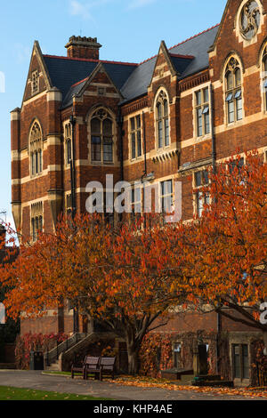 La Casa Del nord di Leys school, uno di Inghilterra del premier scuole indipendenti. Cambridge, Inghilterra, Regno Unito. Foto Stock