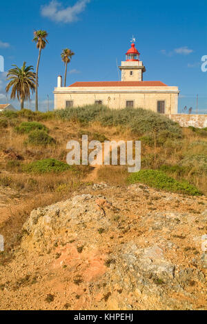 LAGOS, PORTOGALLO, Farol da Ponta da Piedade Foto Stock