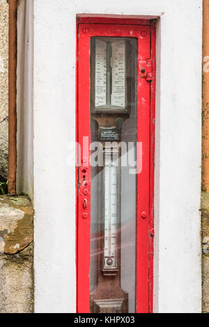 Fitzroy Fisheries Barometer, Stromness, Mainland Orkney, Scozia, Regno Unito Foto Stock