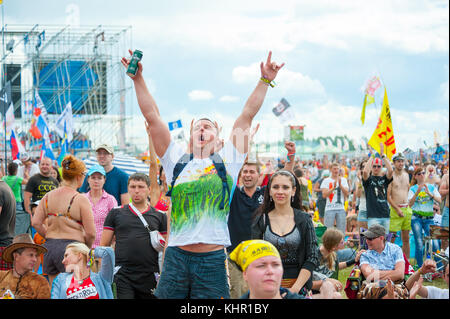 Festival rock 'nashestvie' Foto Stock