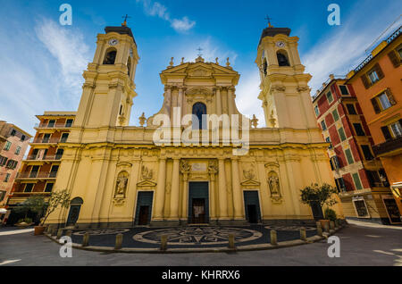 Basilica di Santa Margherita d'Antiochia. Santa Margherita Italia Foto Stock