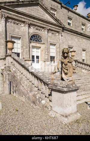 Russborough house, palladian mansion, Blessington, County Wicklow, Irlanda, Foto Stock