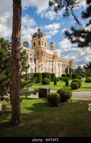 Museo di Storia Naturale di Vienna (Naturhistorisches Museum Wien), palazzo del XIX secolo nel centro di vienna, Austria Foto Stock