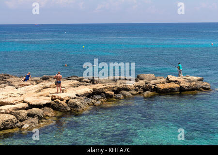 Protaras, Cipro. 14 giugno 2017. Credito: Tove Larsen/Alamy Foto Stock