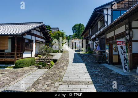 Tsumago Magone Trail Giappone Foto Stock