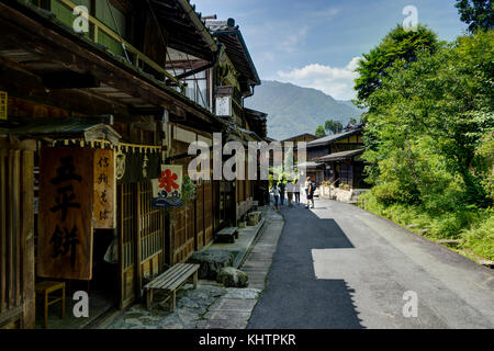 Tsumago Magone Trail Giappone Foto Stock