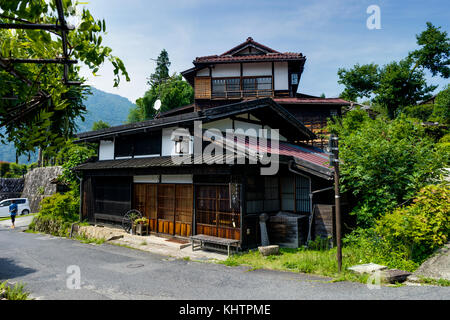 Tsumago Magone Trail Giappone Foto Stock