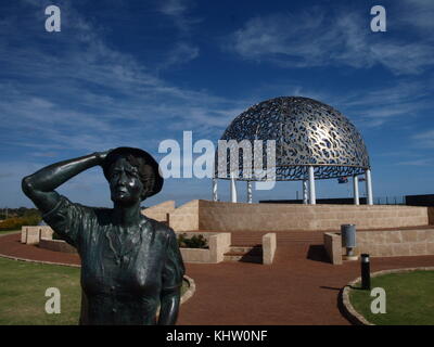Hmas sydney memorial, geraldton, Australia occidentale Foto Stock