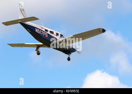 Piper PA-32r-301t turbo saratoga n517fd Foto Stock