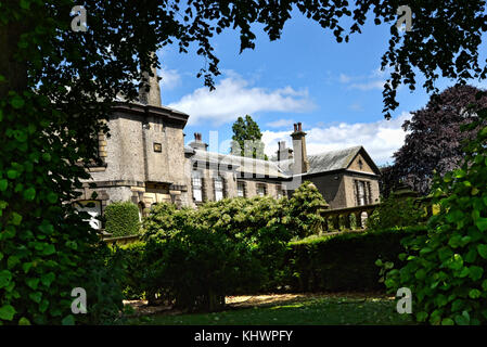 Lotherton Hall è una bella casa di campagna vicino a Leeds in West Yorkshire che non è National Trust Foto Stock