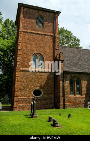 St Lukes Chiesa, 14477 Benns Chiesa Boulevard, Smithfield, Virginia Foto Stock