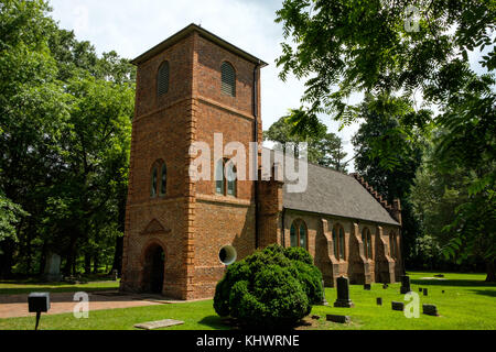 St Lukes Chiesa, 14477 Benns Chiesa Boulevard, Smithfield, Virginia Foto Stock