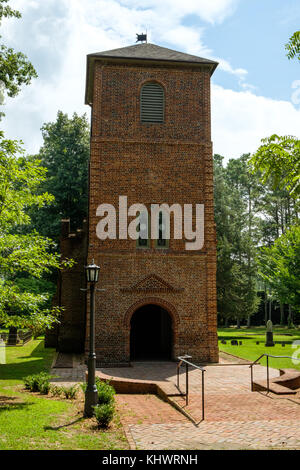 St Lukes Chiesa, 14477 Benns Chiesa Boulevard, Smithfield, Virginia Foto Stock