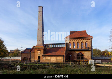 Motore Marino Casa di Walthamstow zone umide, London, England, Regno Unito, Gran Bretagna Foto Stock