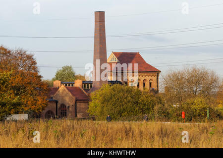 Motore Marino Casa di Walthamstow zone umide, London, England, Regno Unito, Gran Bretagna Foto Stock