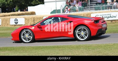 La Ferrari 488 GTB a 2015 Goodwood Festival della velocità Foto Stock