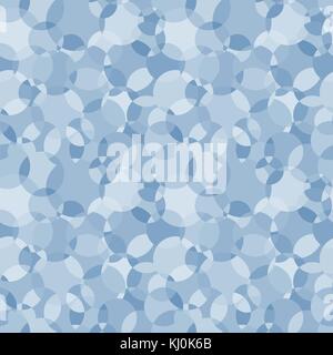 I cerchi blu sullo sfondo senza giunture. bolla texture. illustrazione vettoriale. Illustrazione Vettoriale