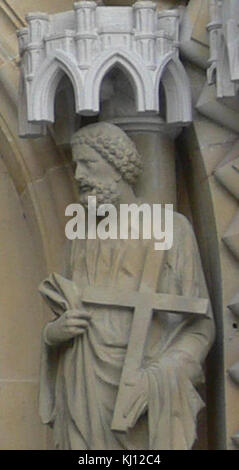 Petrus an der Adamspforte 2006-03-07 Foto Stock