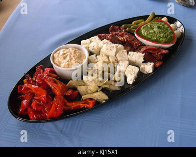Antipasto cibo Foto Stock