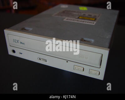 Unità CD-rom vista Pannello frontale Foto Stock