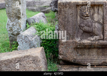 Sri lanka, anuradhapura rovina, la storica capitale della singalese buddista membro sullo Sri lance Foto Stock