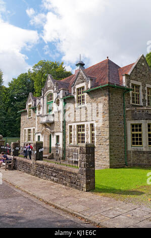 Oakdale Workmens Institute, St Fagans National History Museum/Amgueddfa Werin Cymru, Cardiff, Galles del Sud, Regno Unito. Foto Stock