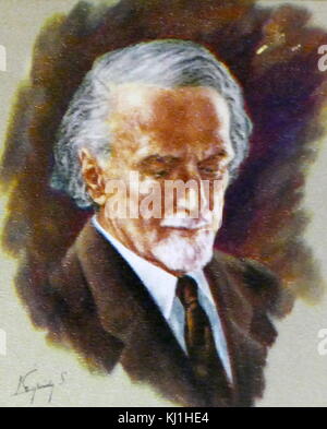 Zoltán Kodaly (1882 - 1967), compositore ungherese, etnomusicologo, pedagogo linguista e filosofo Foto Stock