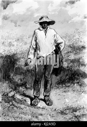 Paul Gavarni - dodici mesi - Luglio - Walters 371469 Foto Stock