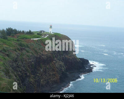 KilaueaPointLighthouse Foto Stock