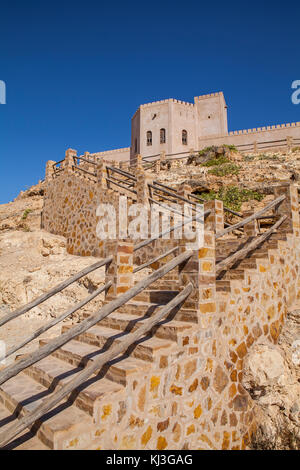 Il vecchio castello di taqah, Oman Foto Stock