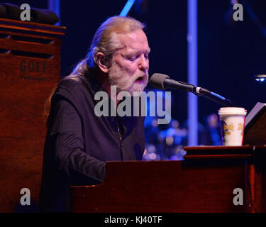 Hollywood fl - gennaio 04: gregg allman suona al hard rock live presso il Seminole Hard Rock Hotel & Casino il 4 gennaio 2015 in Hollywood Florida persone: gregg allman Foto Stock