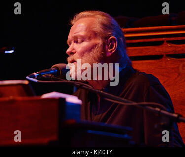 Hollywood fl - gennaio 04: gregg allman suona al hard rock live presso il Seminole Hard Rock Hotel & Casino il 4 gennaio 2015 in Hollywood Florida persone: gregg allman Foto Stock