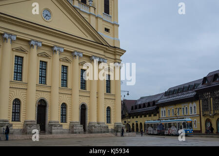 Piazza della città, Debrecen Foto Stock