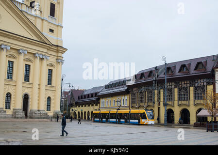 Piazza della città, Debrecen Foto Stock