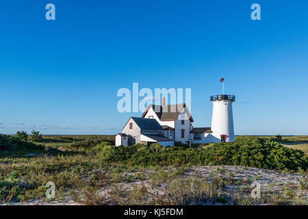 Tappa Porto Faro, Chatham, Cape Cod, Massachusetts, STATI UNITI D'AMERICA. Noto anche come Harding's Beach Faro. Foto Stock