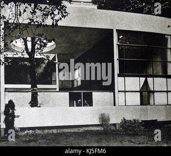 Architettura progettata da Le Corbusier (1887-1965) un architetto svizzero-francese, designer, pittore, urbanista e scrittore. In data xx secolo Foto Stock