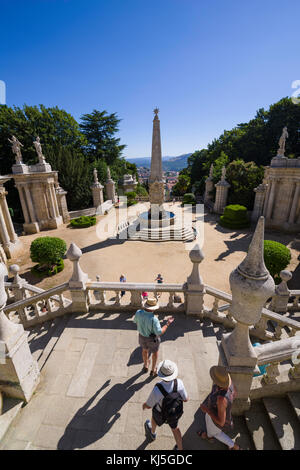 Santuario di Nostra Signora dei Rimedi, Lamego, Portogallo Foto Stock