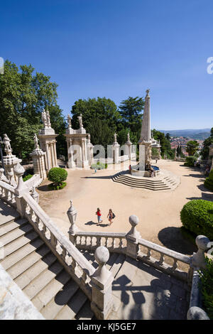 Santuario di Nostra Signora dei Rimedi, Lamego, Portogallo Foto Stock