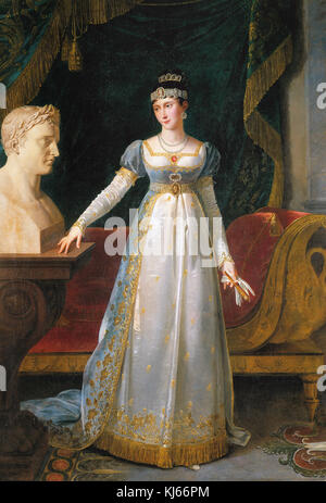 Robert Lefèvre - ritratto di Paolina Bonaparte Borghese Princess duchessa di Guastalla Foto Stock