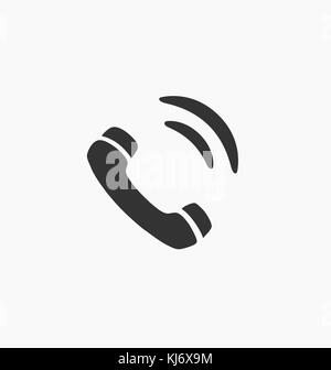 Icona del telefono il vettore Illustrazione Vettoriale