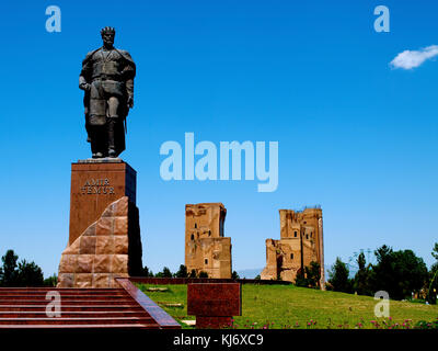 Ak Saray Palace - Shakhrisabz in Uzbekistan Foto Stock
