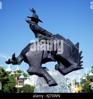 Main Street, Scottsdale, Arizona, Stati Uniti d'America Foto Stock